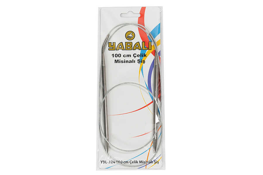 Yabalı,100 Cm Çelik Misinalı Şiş No:08 Ybl-324