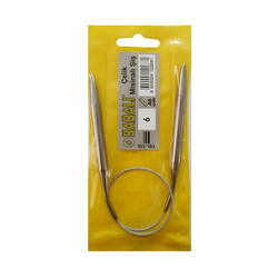 YABALI,40 CM ÇELİK MİSİNALI ŞİŞ NO:6 YBL-338 - YABALI