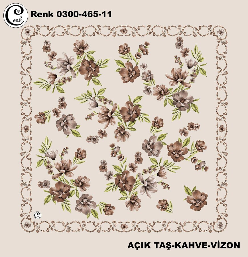 Cenk Desenli Yazma 100Cm 300-465-11 - CENK