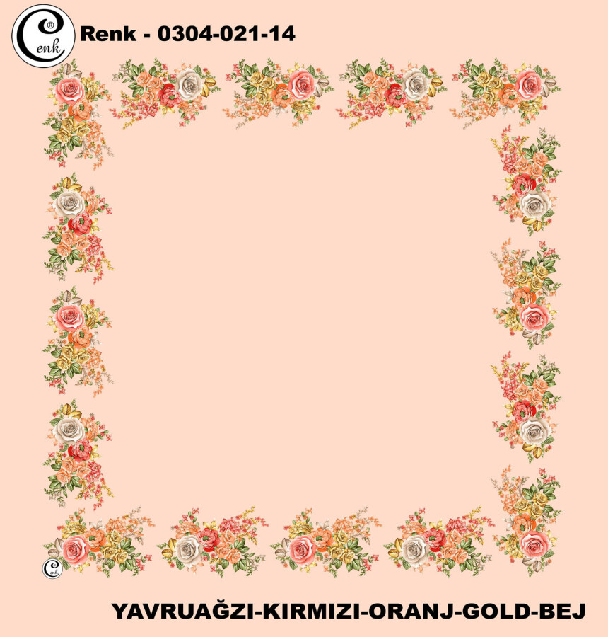 CENK,DESENLİ YAZMA 90CM 21-14 - 