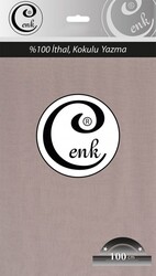 CENK,DÜZ RENK YAZMA 100CM 0142 EKRU - 