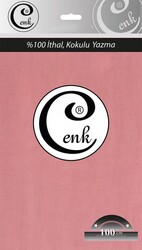 CENK,DÜZ RENK YAZMA 100CM 0329 YAVRUAĞZI SOMON - 