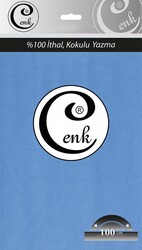 CENK,DÜZ RENK YAZMA 100CM 0387 BEBE MAVİ - 