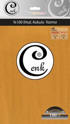 CENK,DÜZ RENK YAZMA 100CM 0428 HARDAL - 