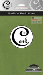 CENK,DÜZ RENK YAZMA 100CM 0434 YEŞİL - 