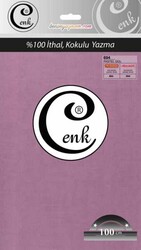 CENK,DÜZ RENK YAZMA 100CM 0694 PASTEL GÜL - 