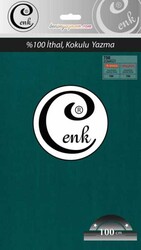 CENK,DÜZ RENK YAZMA 100CM 0758 ZÜMRÜT - 