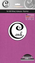 CENK,DÜZ RENK YAZMA 100CM 0830 GÜL KURUSU - 