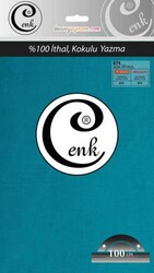 CENK,DÜZ RENK YAZMA 100CM 0874 AÇIK PETROL - 