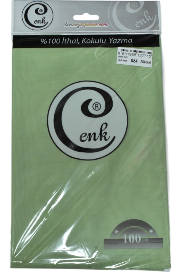 CENK,DÜZ RENK YAZMA 100CM 0084 ADAÇAYI - CENK