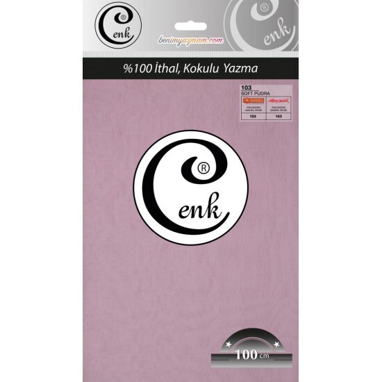 CENK,DÜZ RENK YAZMA 100CM 0103 SOFT PUDRA - CENK