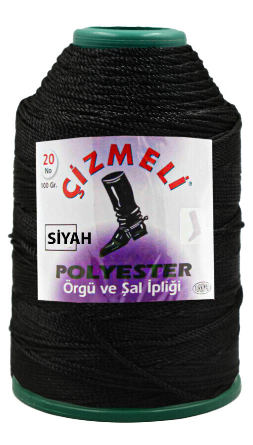 ÇİZMELİ,100 GR 20 NO 0001 SİYAH - Çizmeli