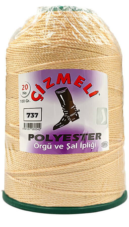 ÇİZMELİ,100 GR 20 NO 0737 SARI - Çizmeli