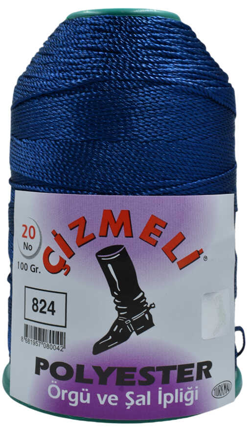 Çizmeli,100 Gr 20 No 0824 Koyu Mavi