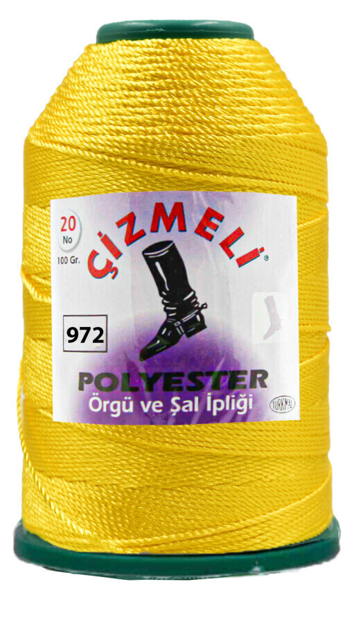 ÇİZMELİ,100 GR 20 NO 0972 CİVCİV SARI - Çizmeli