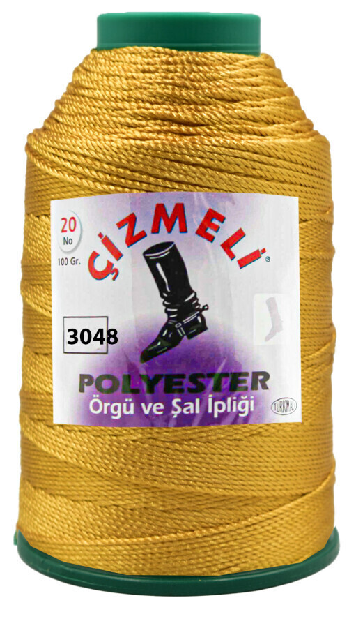 ÇİZMELİ,100 GR 20 NO 3048 HARDAL - Çizmeli
