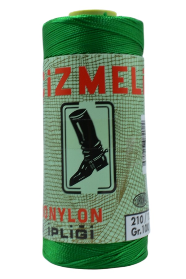 ÇİZMELİ,100 GR 210/12 NYLON AĞ İPLİĞİ 0071 ÇİMEN YEŞİL - Çizmeli
