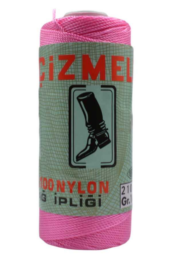 Çizmeli,100 Gr 210/21 Nylon Ağ İpliği 0603 Şeker Pembe