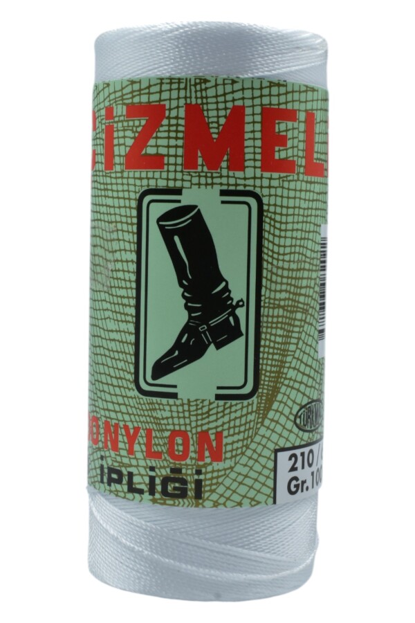 ÇİZMELİ,100 GR 210/6 NYLON AĞ İPLİĞİ 0001 BEYAZ - Çizmeli