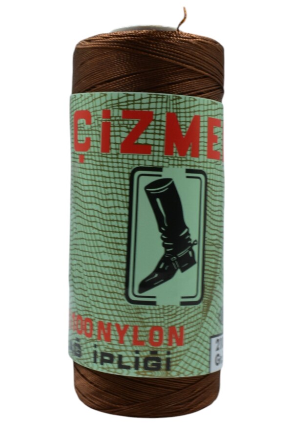 ÇİZMELİ,100 GR 210/6 NYLON AĞ İPLİĞİ 0400 KAHVE - Çizmeli
