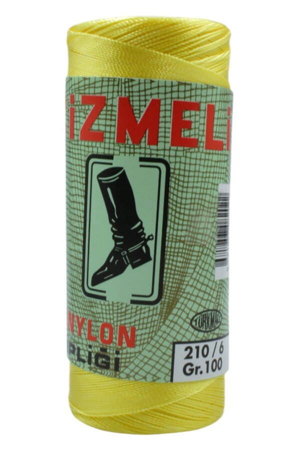ÇİZMELİ,100 GR 210/6 NYLON AĞ İPLİĞİ 0445 SARI - Çizmeli