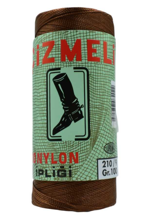 Çizmeli,100 Gr 210/9 Nylon Ağ İpliği 0400 Kahve