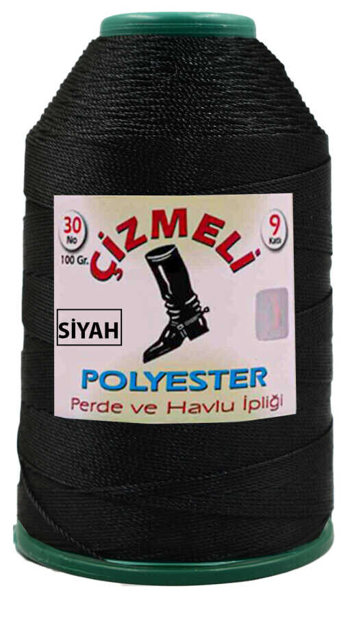 ÇİZMELİ,100 GR 30 NO 0001 SİYAH - Çizmeli