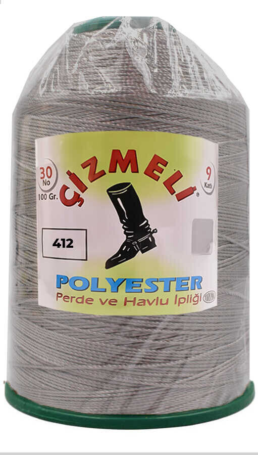 ÇİZMELİ,100 GR 30 NO 0412 KOYU GRİ - Çizmeli