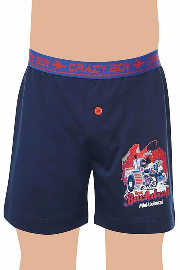 TUTKU,ÇOCUK ELASTAN BASKILI BOXER NO:3 - Tutku