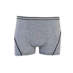 TUTKU,ÇOCUK ELASTAN BOXER NO:3 GRİ - Tutku