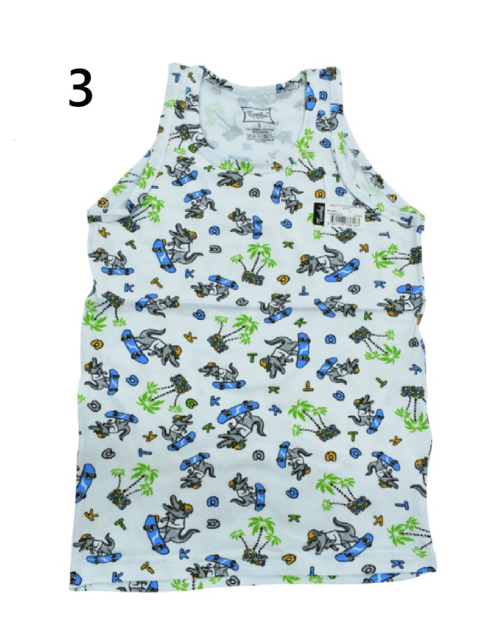 TUTKU,ÇOCUK ELASTAN EMPİRME ATLET NO:3 - 3