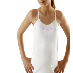 TUTKU,ÇOCUK KIZ İP ASKILI İŞLEMELİ NO:5 - Tutku