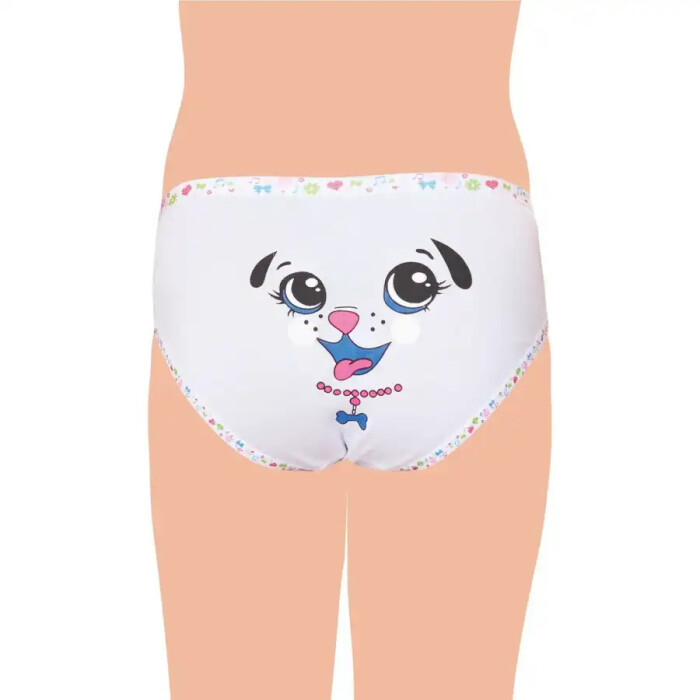 TUTKU,ÇOCUK KIZ LİKRALI ARKASI BASKILI BATO NO:4 - Tutku