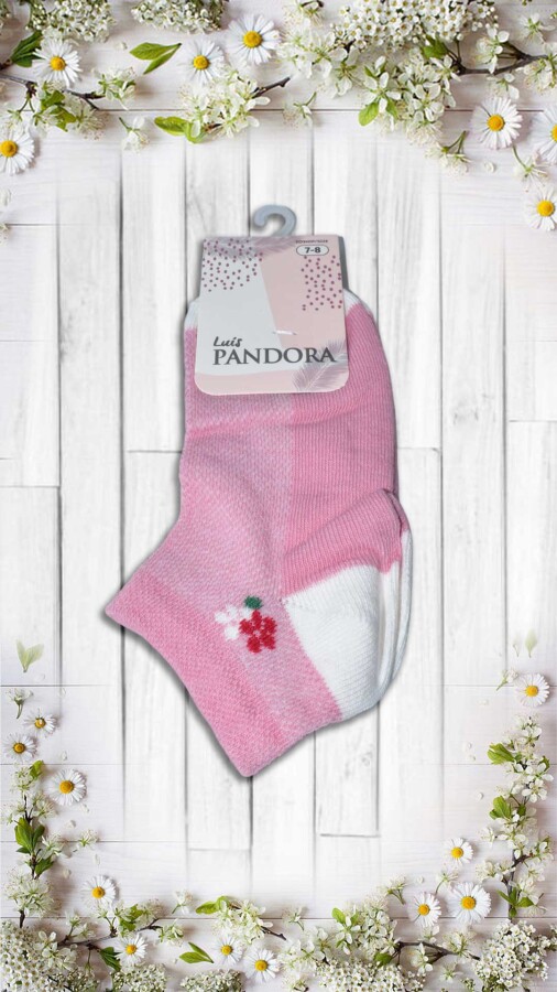 PANDORA,ÇOCUK PATİK-1091-CICEK-7-8 - PANDORA