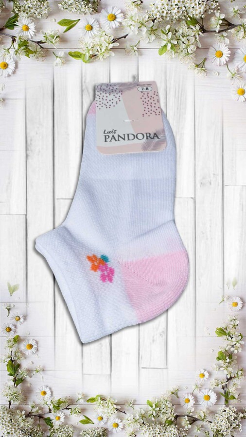 PANDORA,ÇOCUK PATİK-1091-CICEK-7-8 - PANDORA