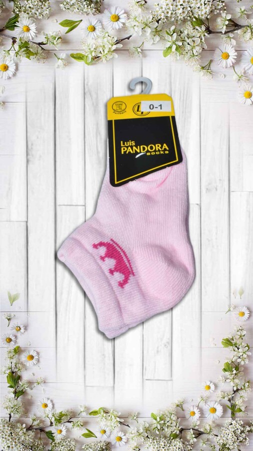 ÇOCUK PATİK-1094-TAC 0-1 - PANDORA PEMBE - PANDORA