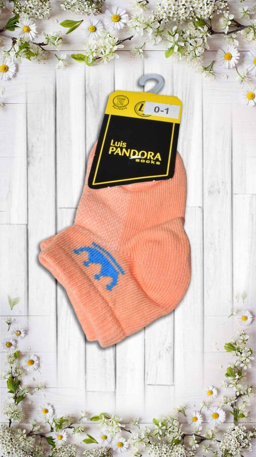 ÇOCUK PATİK-1094-TAC 0-1 - PANDORA TURUNCU - PANDORA