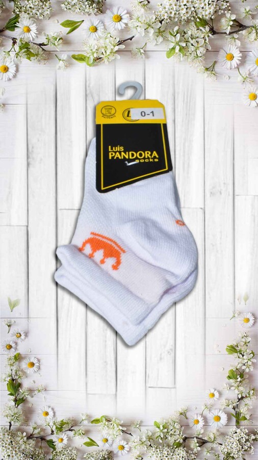 ÇOCUK PATİK-1094-TAC 0-1 - PANDORA BEYAZ - PANDORA