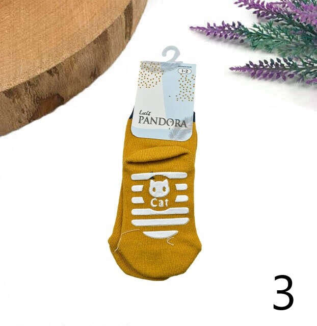 PANDORA,ÇOCUK PATİK ABS-3013-HAPYY-CAT-1-2 - 3