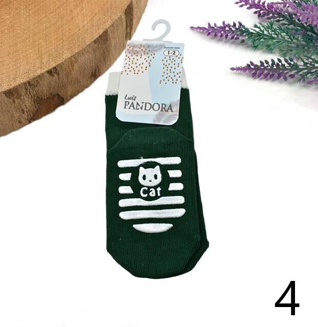 PANDORA,ÇOCUK PATİK ABS-3013-HAPYY-CAT-1-2 - 4