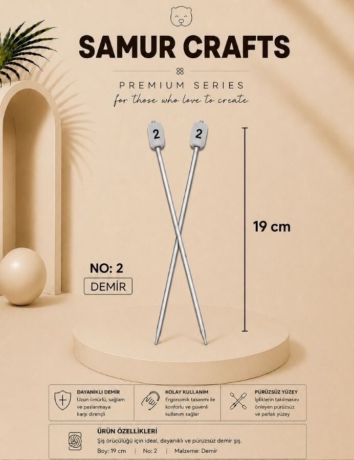 HOBİ,17 CM ŞİŞ NO:02 - HOBİ