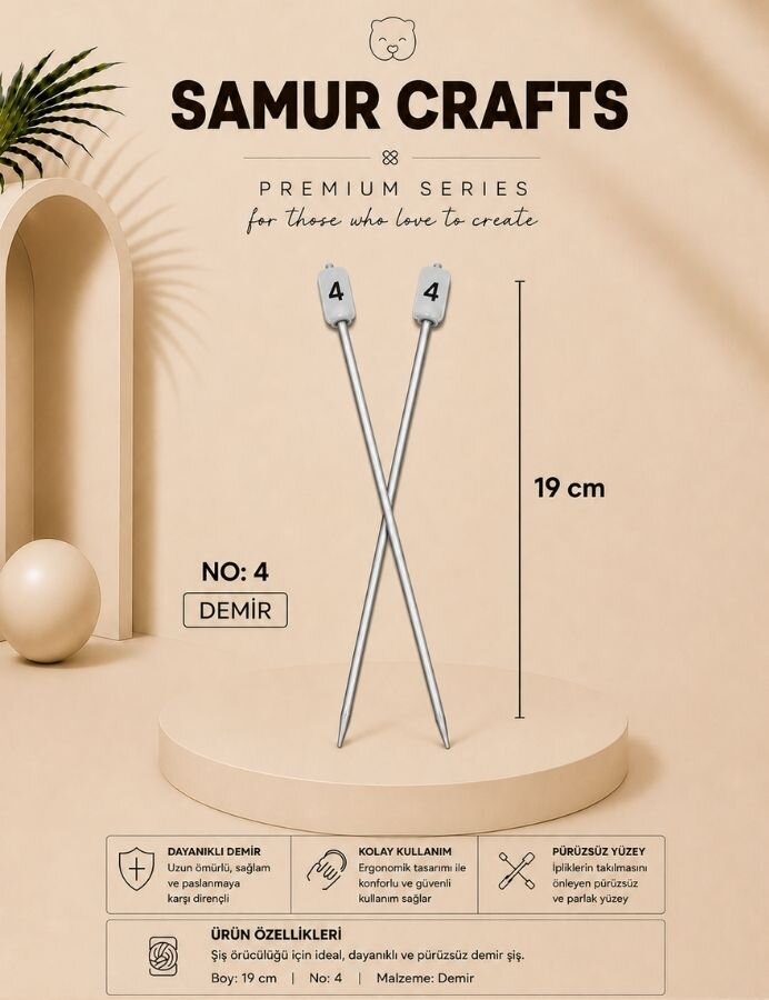 HOBİ,17 CM ŞİŞ NO:04 - HOBİ