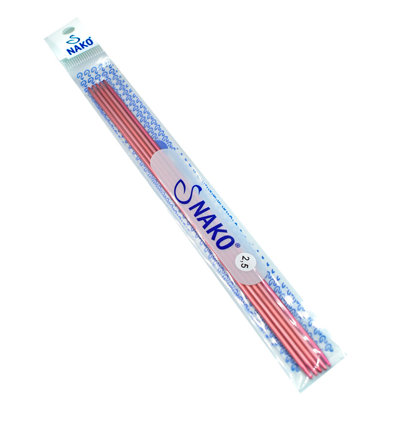 NAKO,15 CM 5Lİ ÇORAP ŞİŞ NO:02,5 NAKO - NAKO