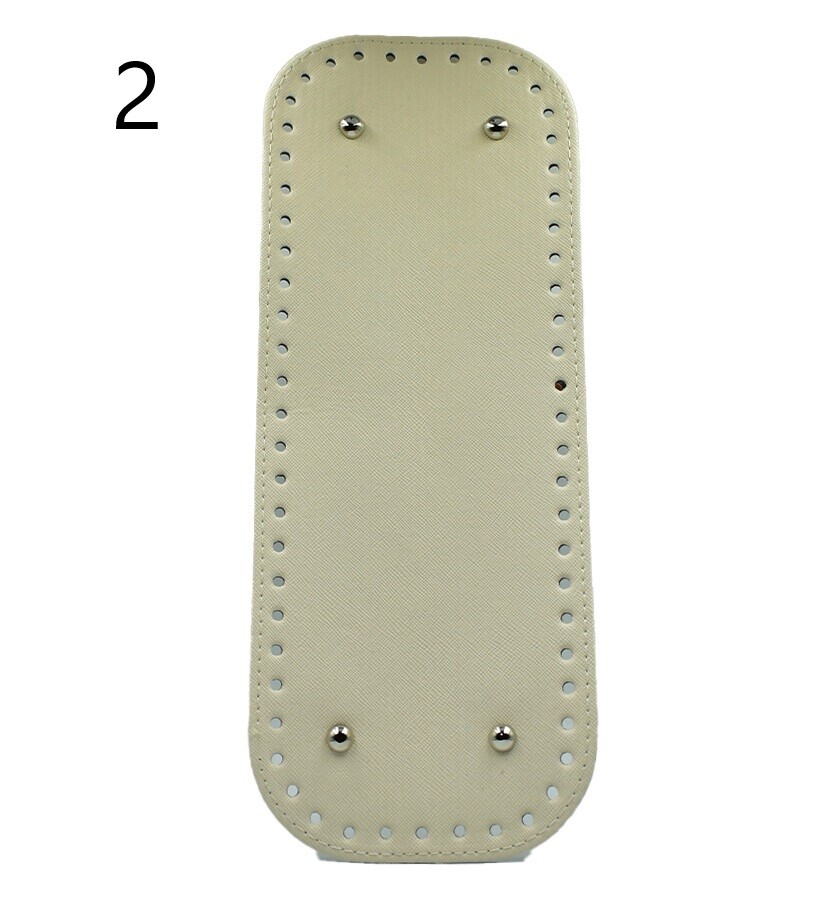 GORA,DERİ ÇANTA TABANI 12.5x33 RİVETLİ DİKDÖRTGEN - GORA (1)