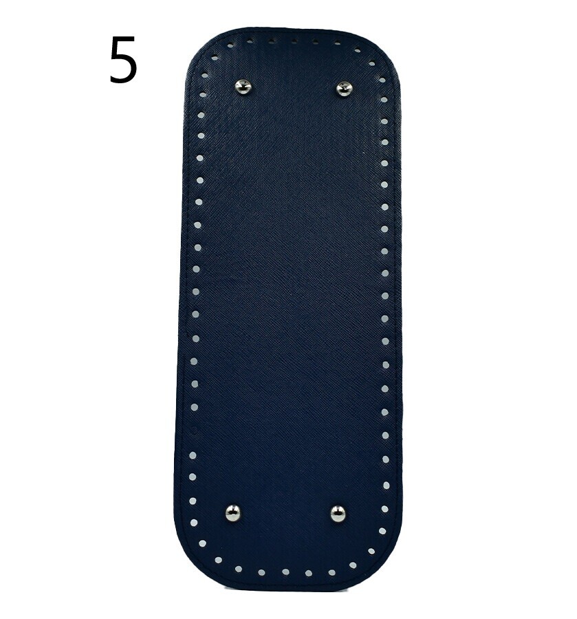 GORA,DERİ ÇANTA TABANI 12.5x33 RİVETLİ DİKDÖRTGEN - 5