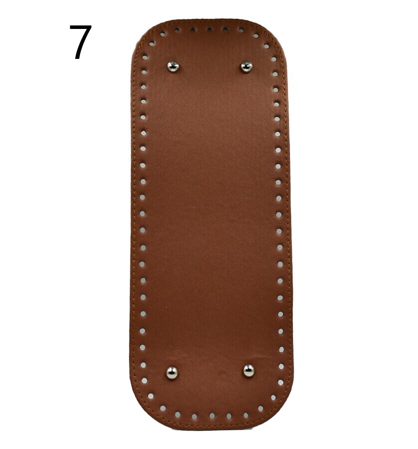 GORA,DERİ ÇANTA TABANI 12.5x33 RİVETLİ DİKDÖRTGEN - 7