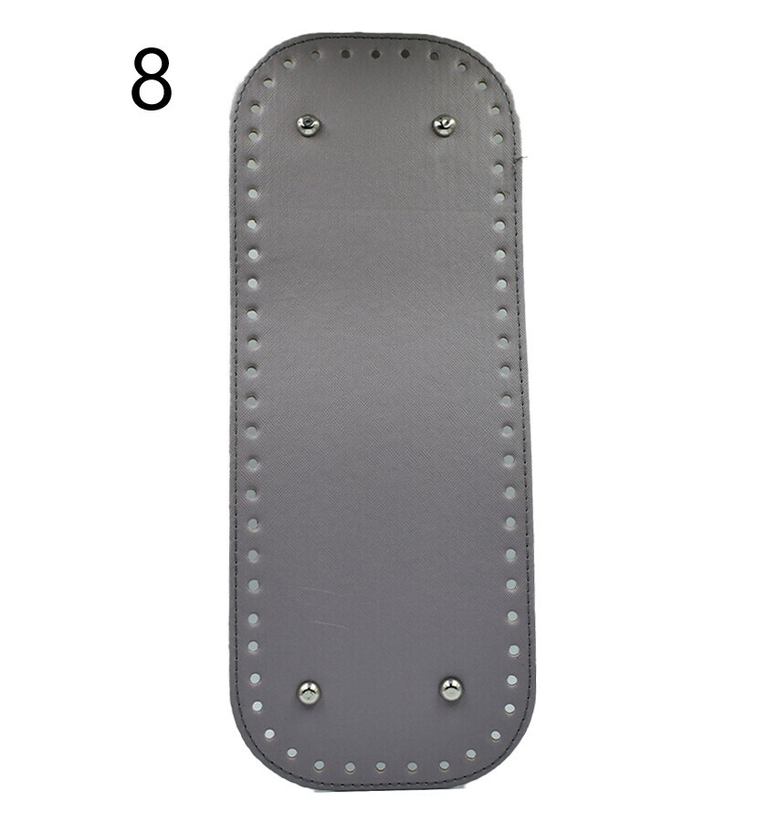 GORA,DERİ ÇANTA TABANI 12.5x33 RİVETLİ DİKDÖRTGEN - 8