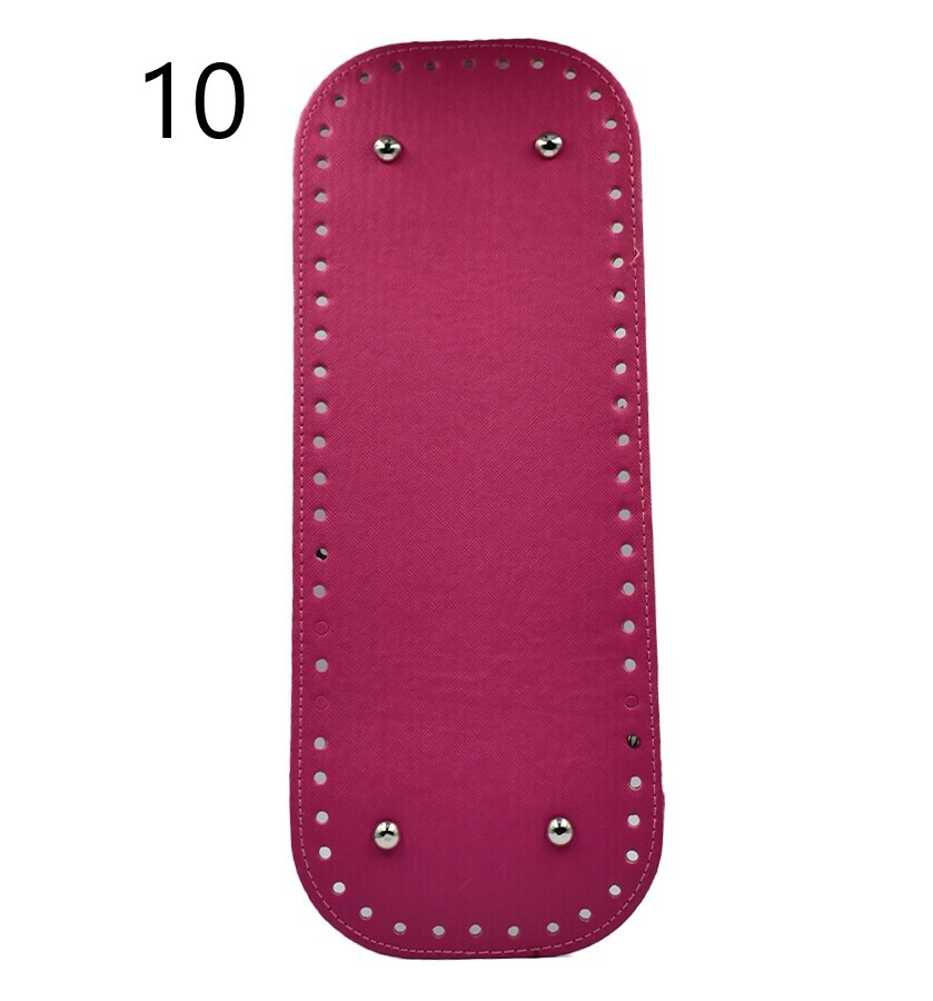 GORA,DERİ ÇANTA TABANI 12.5x33 RİVETLİ DİKDÖRTGEN - 10