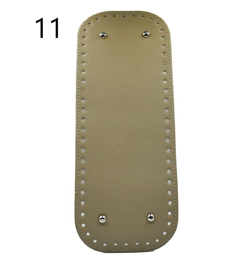 GORA,DERİ ÇANTA TABANI 12.5x33 RİVETLİ DİKDÖRTGEN - 11