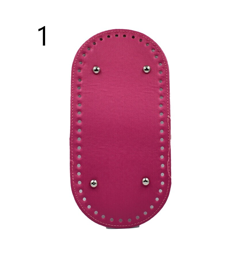 GORA,DERİ ÇANTA TABANI 12x25 RİVETLİ OVAL - 1